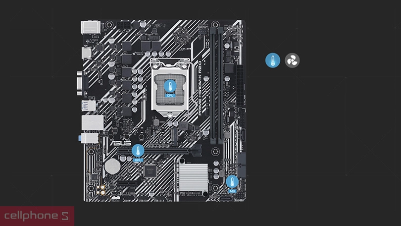 Thiết kế Mainboard Asus Prime H510-K R2.0-CSM