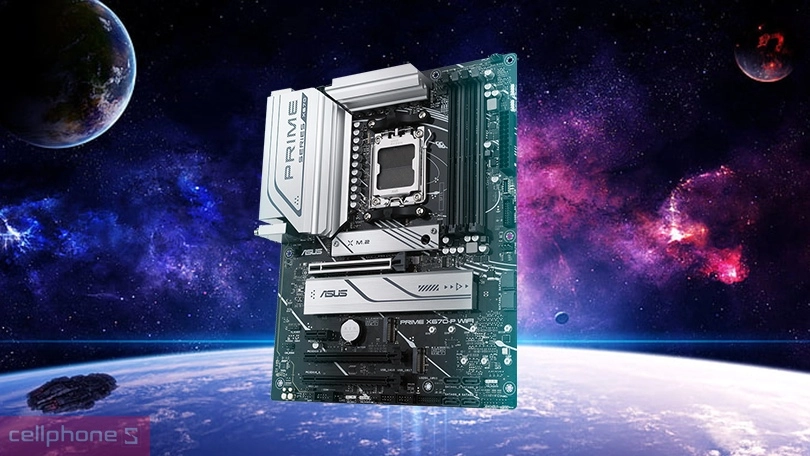 Tản nhiệt trên Mainboard Asus Prime X670-P Wifi-CSM