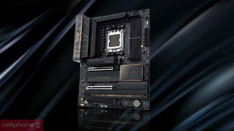 Thiết kế mainboard ASUS ProArt X870E-CREATOR WIFI