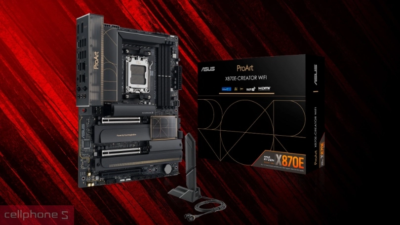 Tính năng thông minh trên mainboard ASUS ProArt X870E-CREATOR WIFI