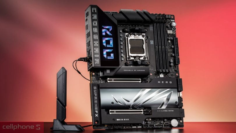 Khả năng ép xung và tối ưu hoá của mainboard Asus ROG Crosshair X870E Hero AM5 DDR5