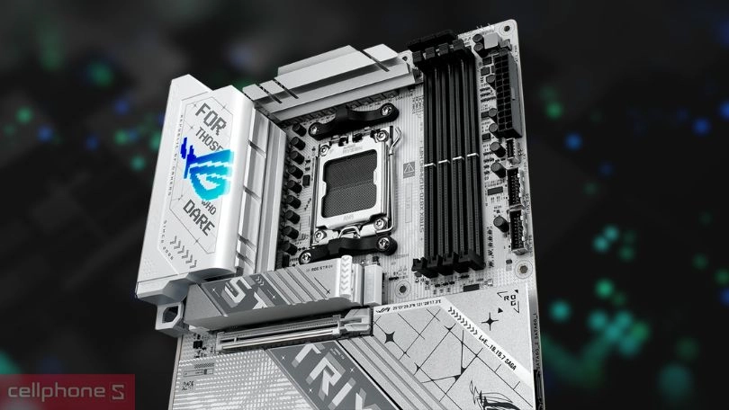 Thiết kế mainboard ASUS ROG Strix X870-A Gaming WiFi