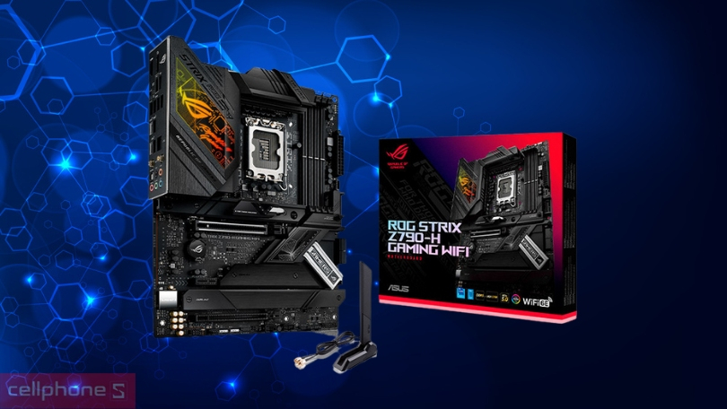 Mainboard Asus ROG Strix Z790 H Gaming Wifi - Hiệu suất toàn diện, kết nối hàng đầu