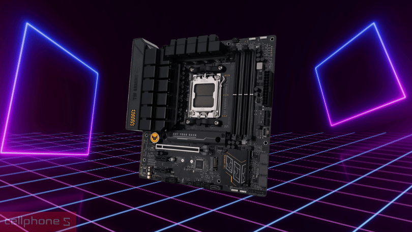 Kết nối trên mainboard Asus TUF Gaming B650M-E Wifi D5