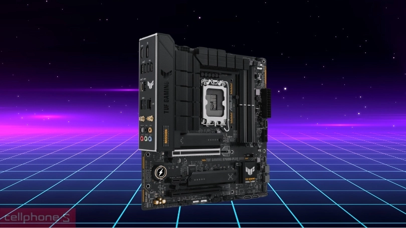 Khả năng hỗ trợ Wifi 6 và hệ thống cổng kết nối của mainboard Asus TUF Gaming B760M-Plus Wifi D5