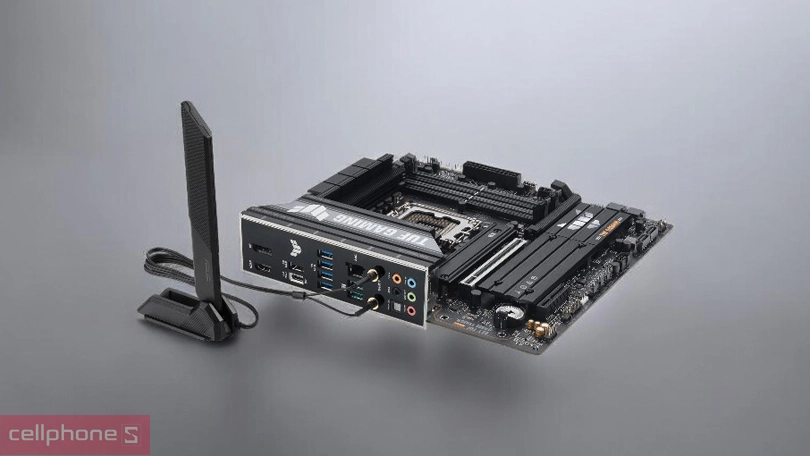 Khả năng kết nối của mainboard Asus Tuf Gaming B860M-PLUS WIFI