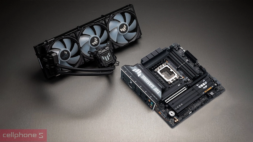 Khả năng tản nhiệt của mainboard Asus Tuf Gaming B860M-PLUS WIFI