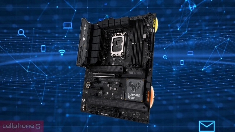 Kết nối Mainboard Asus Z790 Plus Wifi D5 TUF Gaming Z790-Plus Wifi