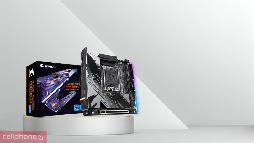 Mainboard Gigabyte B760I Aorus Pro DDR4 nhỏ gọn, siêu mạnh mẽ