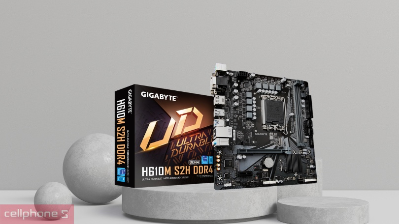 Đánh giá mainboard Gigabyte H610M S2H DDR4