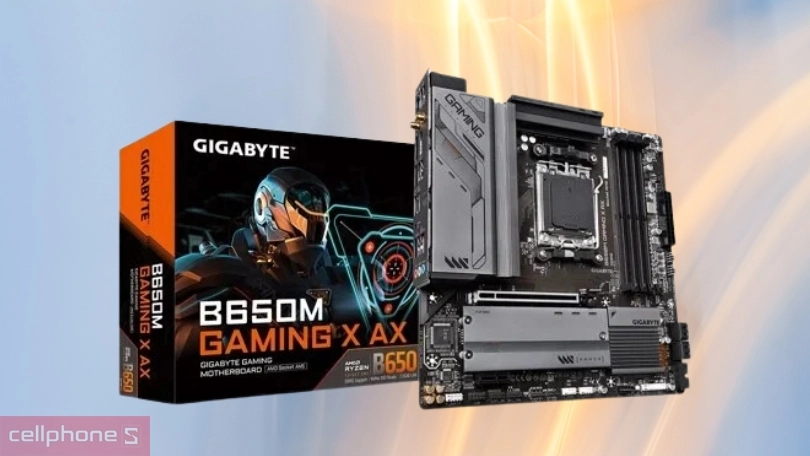 Mainboard Gigabyte B650M Gaming X AX DDR5 - Đa dạng kết nối, tương thích linh kiện hoàn hảo
