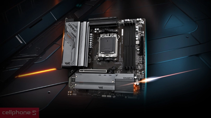 Mainboard Gigabyte B650M Gaming X AX DDR5 - Đa dạng kết nối, tương thích linh kiện hoàn hảo