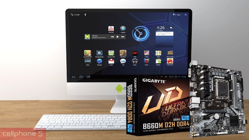 Mainboard Gigabyte B660M D2h DDR44 - Hiệu năng mạnh mẽ