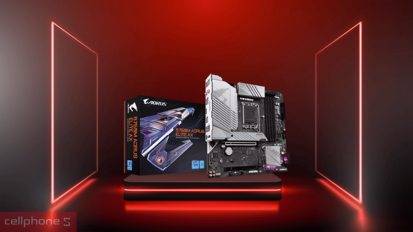 Mainboard Gigabyte B760M Aorus Elite AX - Nâng cao năng suất làm việc