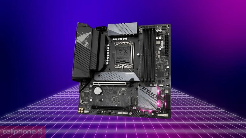 Mainboard Gigabyte B760M Aorus Elite DDR5 - Tản nhiệt mạnh mẽ, hiệu suất tối đa