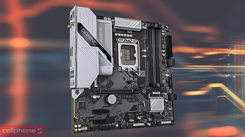 Mainboard Gigabyte B760M Gaming Plus Wifi D4 - Thiết kế hiện đại, hỗ trợ CPU đa thế hệ