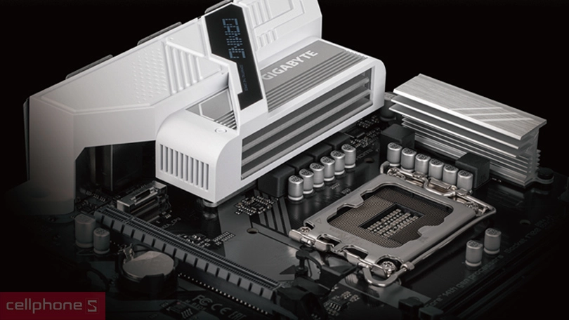 Mainboard Gigabyte B760M Gaming Plus Wifi D4 - Thiết kế hiện đại, hỗ trợ CPU đa thế hệ