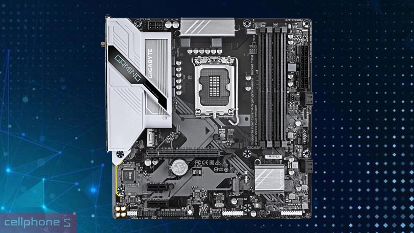Mainboard Gigabyte B760M Gaming Plus Wifi D4 - Thiết kế hiện đại, hỗ trợ CPU đa thế hệ