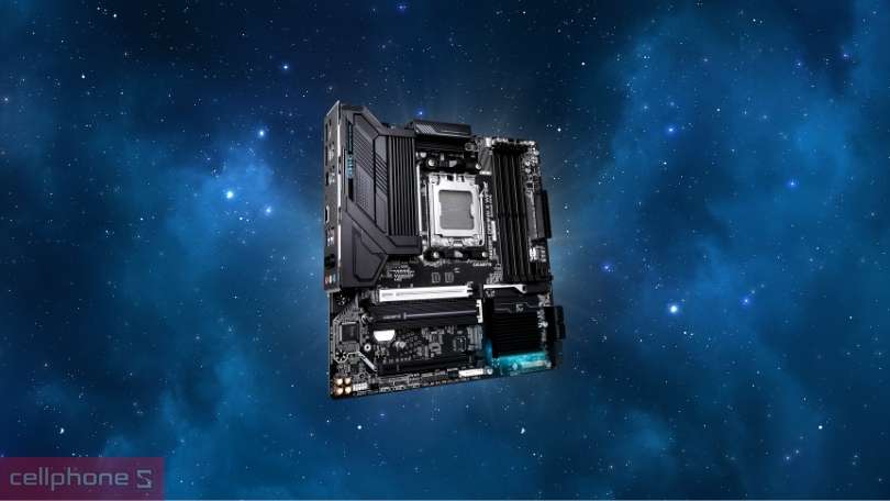 Khả năng tản nhiệt của mainboard Gigabyte B850M Gaming X WF6E