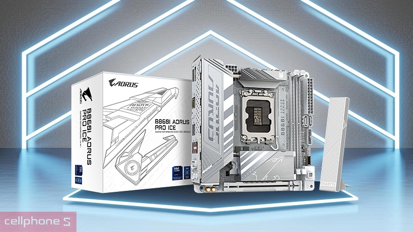 Mainboard Gigabyte B860I Aorus Pro Ice | Giá rẻ