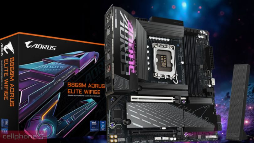Thiết kế Mainboard Gigabyte B860M Aorus Elite