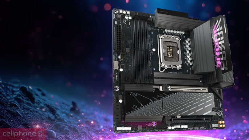 Tản nhiệt Mainboard Gigabyte B860M Aorus Elite