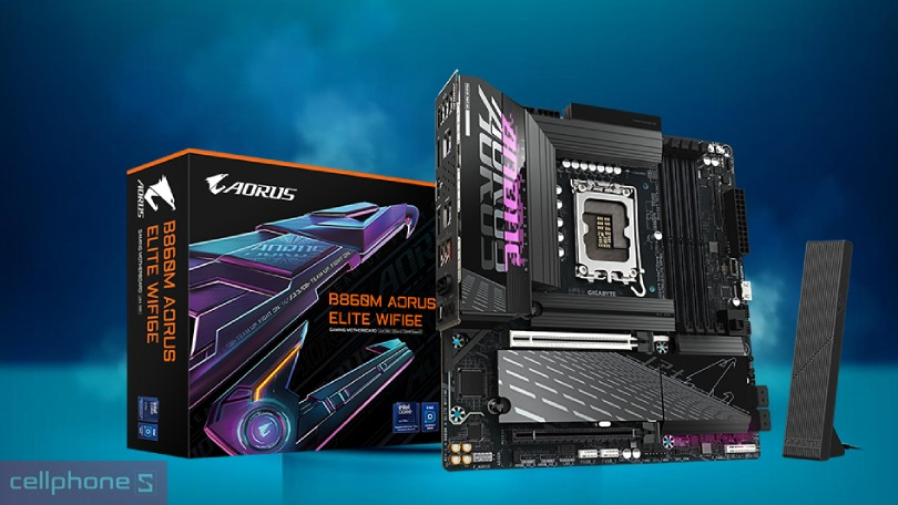 Mainboard Gigabyte B860M Aorus Elite WIFI6E – Bo mạch chủ chất lượng, đẳng cấp