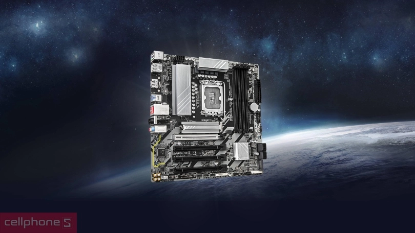 Mainboard Gigabyte B860M DS3H Wifi6E đỉnh cao hiệu năng, làm mát toàn diện