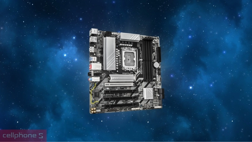 Mainboard Gigabyte B860M DS3H Wifi6E đỉnh cao hiệu năng, làm mát toàn diện