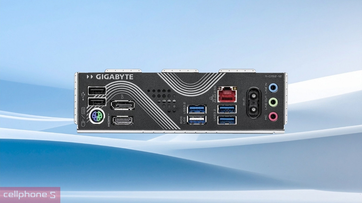 Thiết kế mainboard Gigabyte B860M Eagle Wifi6 V2 DDR5