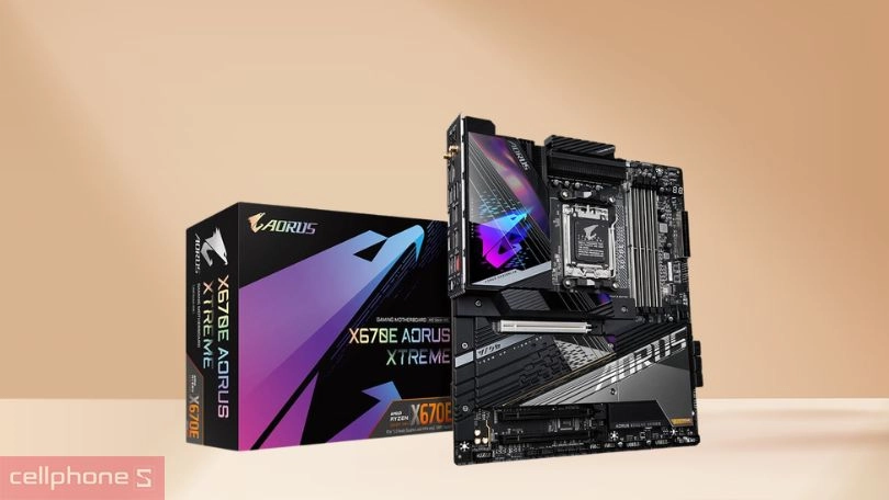 Mainboard GIGABYTE X670E AORUS XTREME DDR5 - Tiêu chuẩn lưu trữ mới, kết nối vượt trội