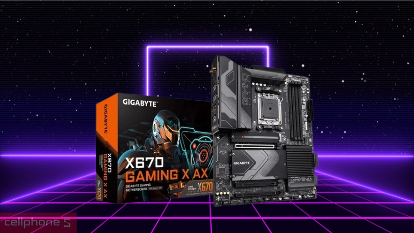 Mainboard Gigabyte X670E Gaming X AX (DDR5) - Hỗ trợ vi xử lý và công nghệ kết nối tiên tiến
