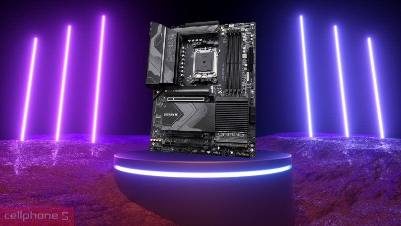 Mainboard Gigabyte X670E Gaming X AX (DDR5) - Hỗ trợ vi xử lý và công nghệ kết nối tiên tiến