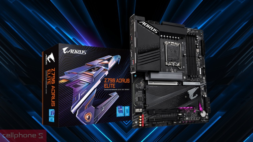 Mainboard Gigabyte Z790 Aorus Elite X WiFi7 D5 – Thiết kế mạnh mẽ, làm mát ấn tượng