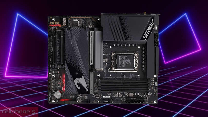 Mainboard Gigabyte Z790 Aorus Elite X WiFi7 D5 – Thiết kế mạnh mẽ, làm mát ấn tượng