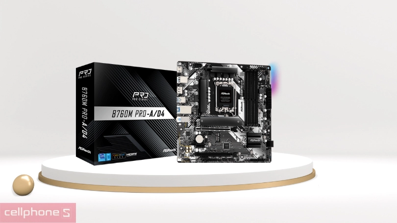 Mainboard Asrock B760M Pro-A D4 - Xây dựng cấu hình hàng đầu hiện nay