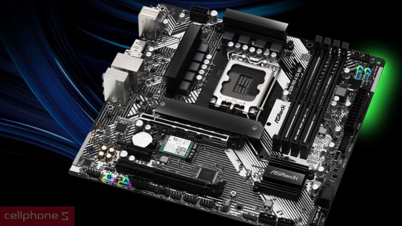 Hiệu suất, công nghệ nguồn của mainboard ASRock B760M Pro-A D4 Wifi 6E
