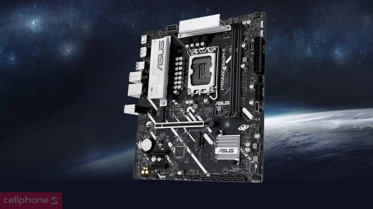 Bộ tản nhiệt mainboard ASUS Prime B860M-K DDR5