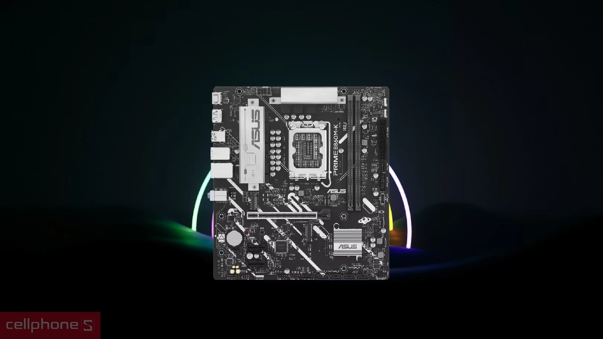 Thiết kế mainboard ASUS Prime B860M-K DDR5