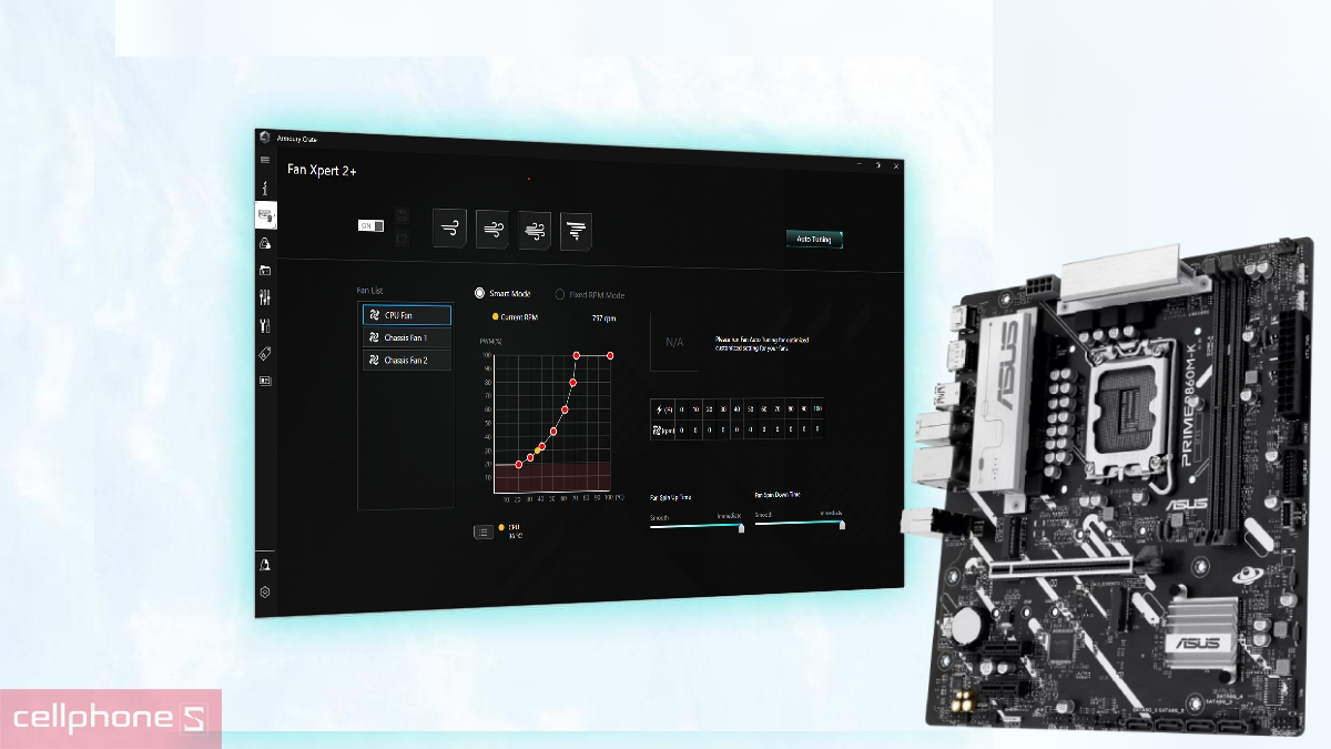 Phần mềm mainboard ASUS Prime B860M-K DDR5