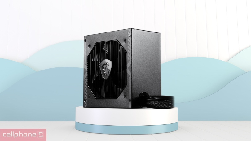 Nguồn máy tính MSI MAG A650BN 650W - Hiệu suất đáng tin cậy cùng độ ồn thấp