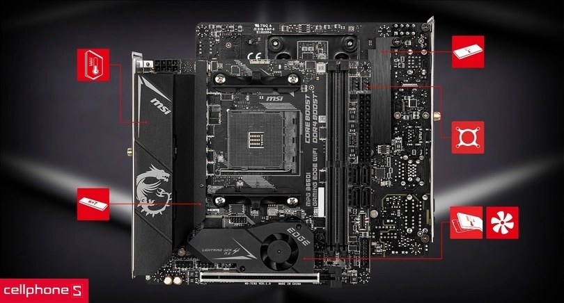 Mainboard MSI MAG chất lượng, bền bỉ