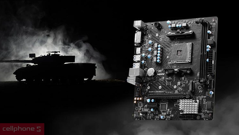 Tản nhiệt hiệu quả và có hỗ trợ Turbo M.2