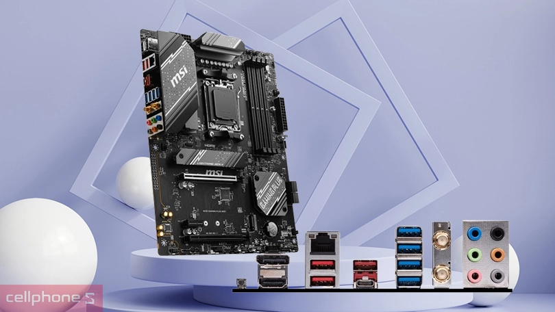 Mainboard MSI B650 Gaming Plus Wifi DDR5 - Hiệu suất mạnh mẽ, kết nối nhanh chóng