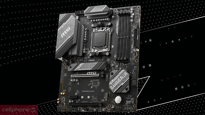Mainboard MSI B650 Gaming Plus Wifi DDR5 - Hiệu suất mạnh mẽ, kết nối nhanh chóng