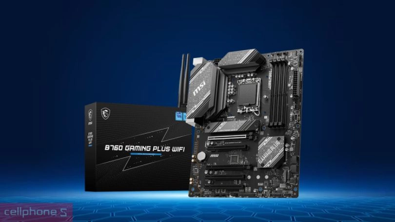 Khả năng kết nối đa dạng của mainboard MSI B760 Gaming Plus Wifi DDR5