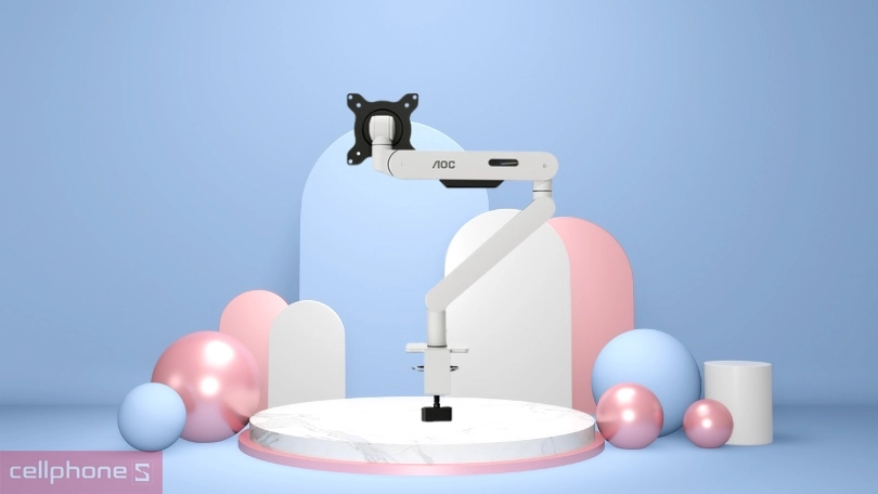 Thiết kế giá treo màn hình AOC AM400W