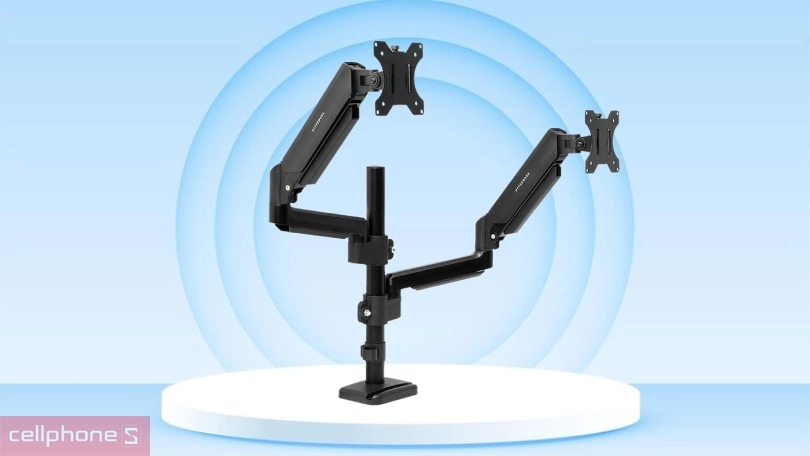 Tính năng giá treo màn hình HyperWork P1 Dual 22-34 inch