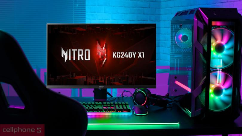 Chất lượng màn hình Acer Nitro KG240Y X1 24 inch