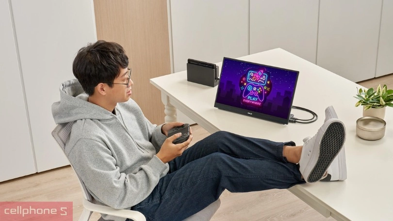 Thiết kế màn hình di động Asus Zenscreen MB16QHG 16 inch